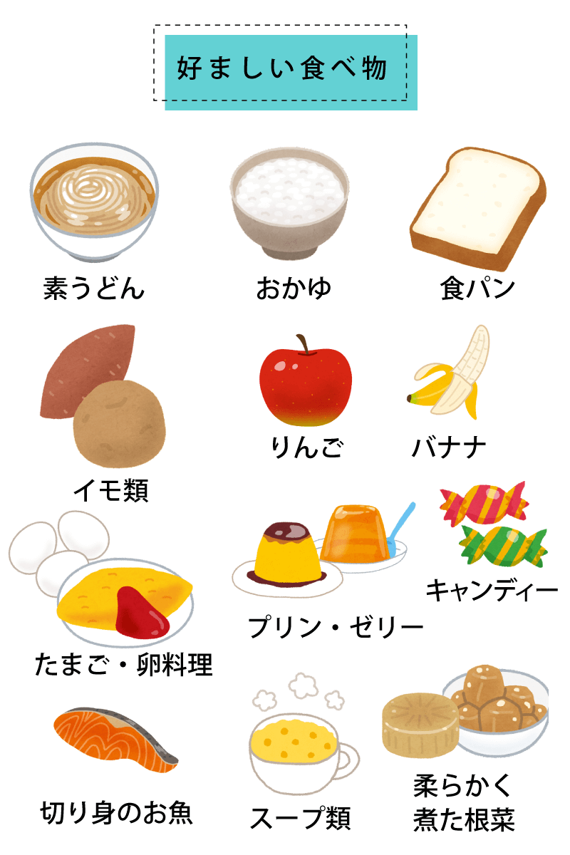 好ましい食べ物